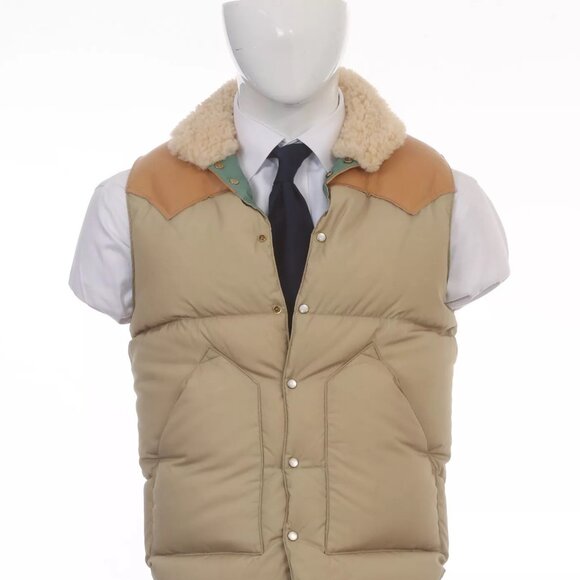 Rocky Mountain Featherbed Western Shearling Collar Down Vest 38